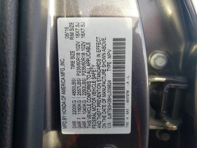 Photo 11 VIN: 5J8TB3H38HL009824 - ACURA RDX 