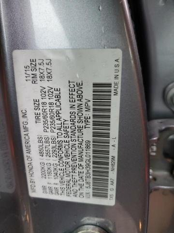 Photo 9 VIN: 5J8TB3H39GL011869 - ACURA RDX 