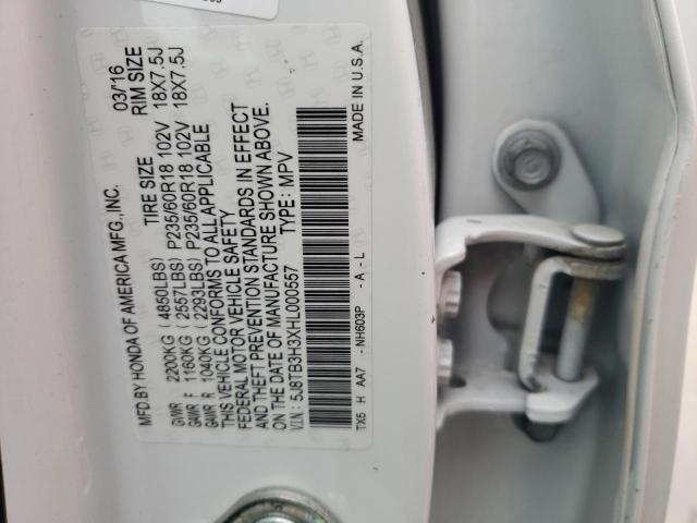 Photo 12 VIN: 5J8TB3H3XHL000557 - ACURA RDX 