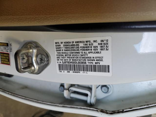 Photo 12 VIN: 5J8TB3H50DL003656 - ACURA RDX TECHNO 