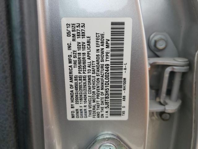 Photo 11 VIN: 5J8TB3H51DL002449 - ACURA RDX 