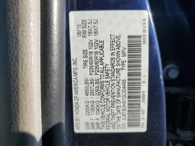 Photo 11 VIN: 5J8TB3H51GL004495 - ACURA RDX TECHNO 