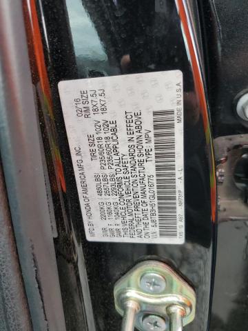 Photo 9 VIN: 5J8TB3H51GL016775 - ACURA RDX TECHNO 