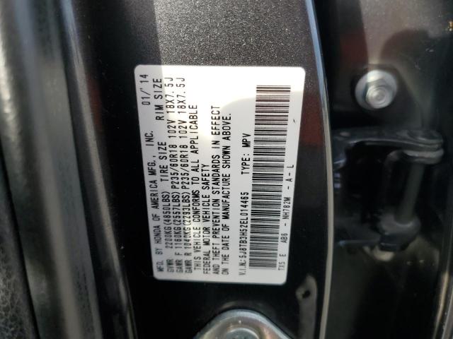 Photo 12 VIN: 5J8TB3H52EL014465 - ACURA RDX TECHNO 