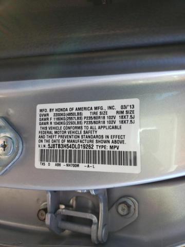 Photo 9 VIN: 5J8TB3H54DL019262 - ACURA RDX TECHNO 