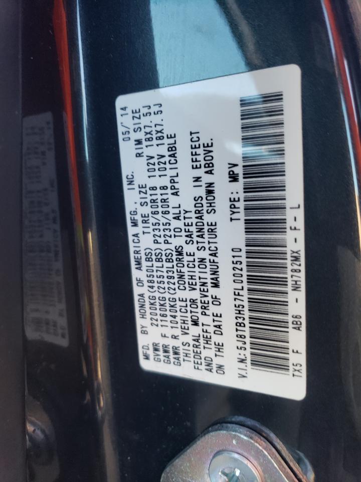 Photo 11 VIN: 5J8TB3H57FL002510 - ACURA RDX 