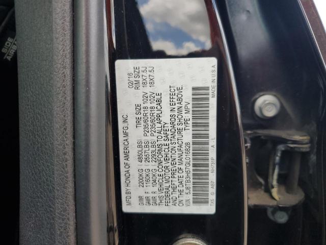 Photo 12 VIN: 5J8TB3H57GL016828 - ACURA RDX TECHNO 