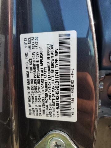 Photo 9 VIN: 5J8TB3H59DL011741 - ACURA RDX TECHNO 