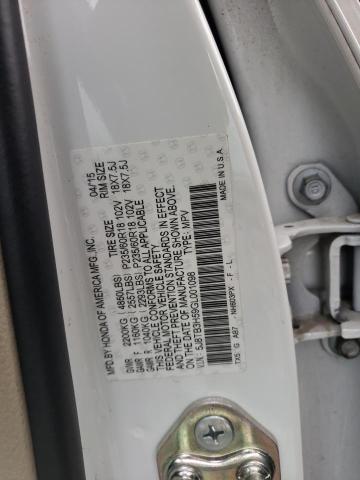 Photo 9 VIN: 5J8TB3H59GL001098 - ACURA RDX TECHNO 