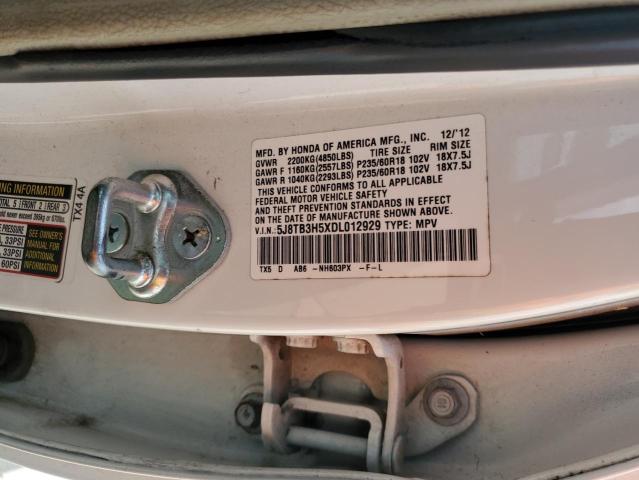 Photo 11 VIN: 5J8TB3H5XDL012929 - ACURA RDX TECHNO 