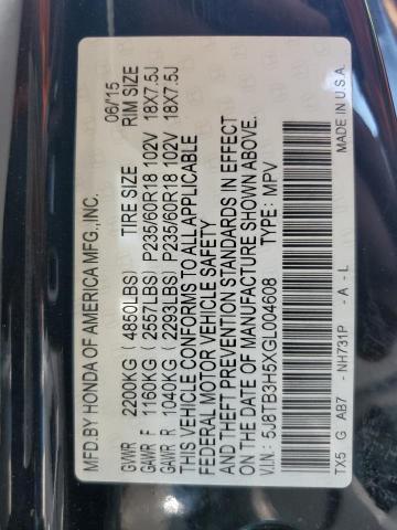 Photo 13 VIN: 5J8TB3H5XGL004608 - ACURA RDX TECHNO 