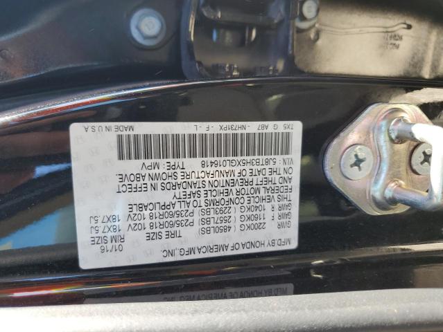 Photo 9 VIN: 5J8TB3H5XGL016418 - ACURA RDX TECHNO 