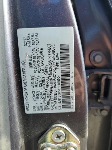 Photo 12 VIN: 5J8TB3H5XHL019904 - ACURA RDX TECHNO 