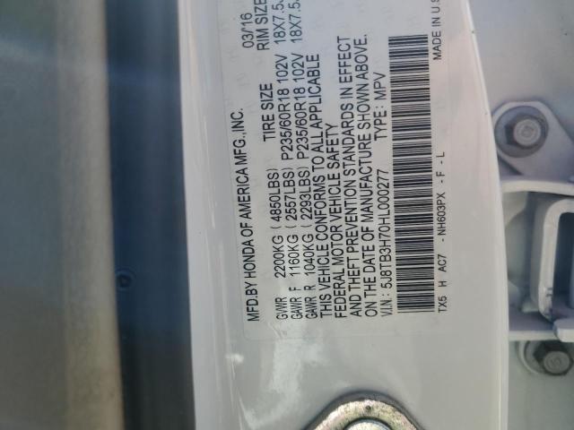 Photo 11 VIN: 5J8TB3H70HL000277 - ACURA RDX ADVANC 