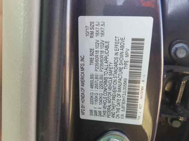 Photo 9 VIN: 5J8TB3H73JL005849 - ACURA RDX 