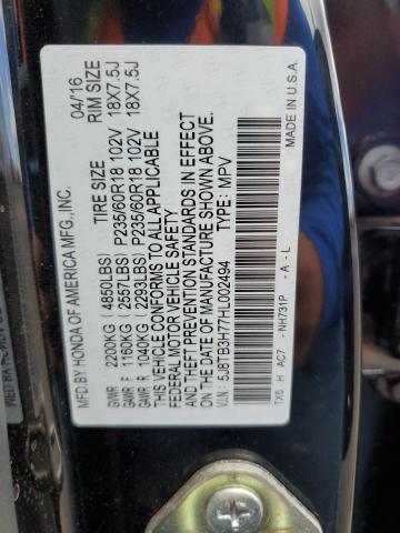 Photo 12 VIN: 5J8TB3H77HL002494 - ACURA RDX ADVANC 