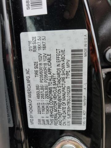 Photo 12 VIN: 5J8TB3H78GL016239 - ACURA RDX ADVANC 