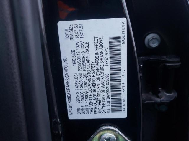 Photo 9 VIN: 5J8TB4H30GL028890 - ACURA RDX 