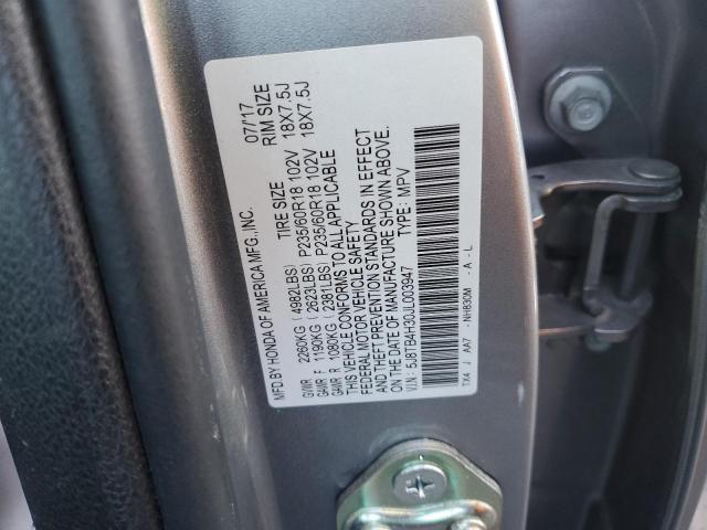 Photo 12 VIN: 5J8TB4H30JL003947 - ACURA RDX 