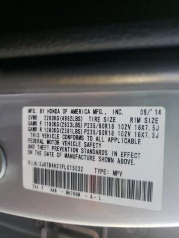 Photo 9 VIN: 5J8TB4H31FL015032 - ACURA RDX 