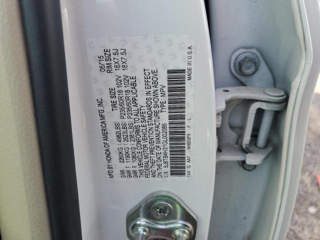 Photo 12 VIN: 5J8TB4H31GL002086 - ACURA RDX 