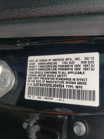 Photo 9 VIN: 5J8TB4H32DL004554 - ACURA RDX TECHNO 