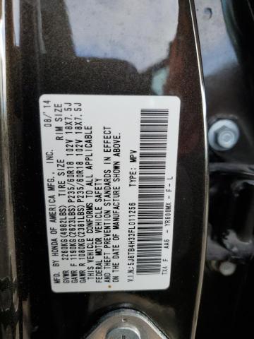 Photo 12 VIN: 5J8TB4H33FL011256 - ACURA RDX 