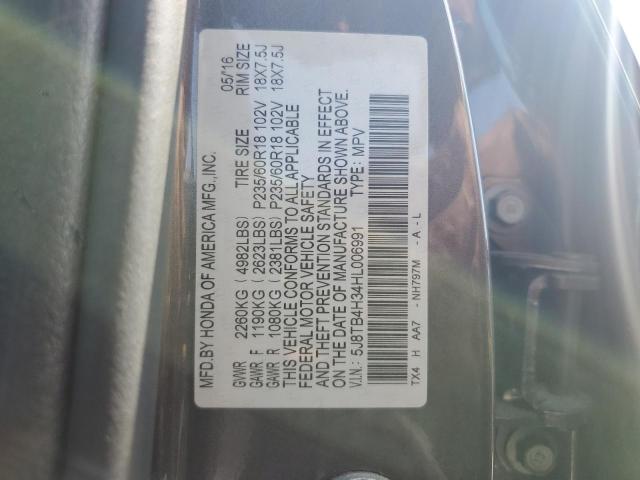 Photo 12 VIN: 5J8TB4H34HL006991 - ACURA RDX 