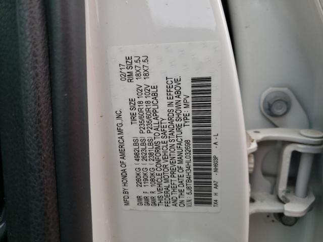 Photo 9 VIN: 5J8TB4H34HL032698 - ACURA RDX 