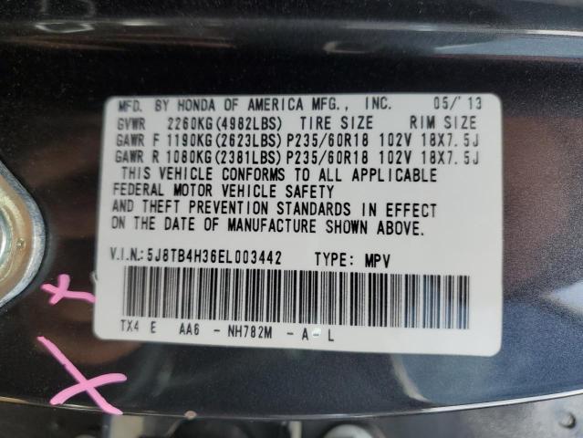 Photo 13 VIN: 5J8TB4H36EL003442 - ACURA RDX 