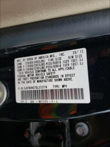 Photo 9 VIN: 5J8TB4H37EL012778 - ACURA RDX 