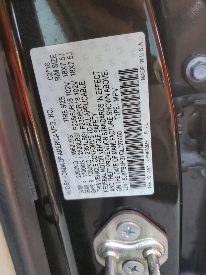 Photo 13 VIN: 5J8TB4H37GL027400 - ACURA RDX 