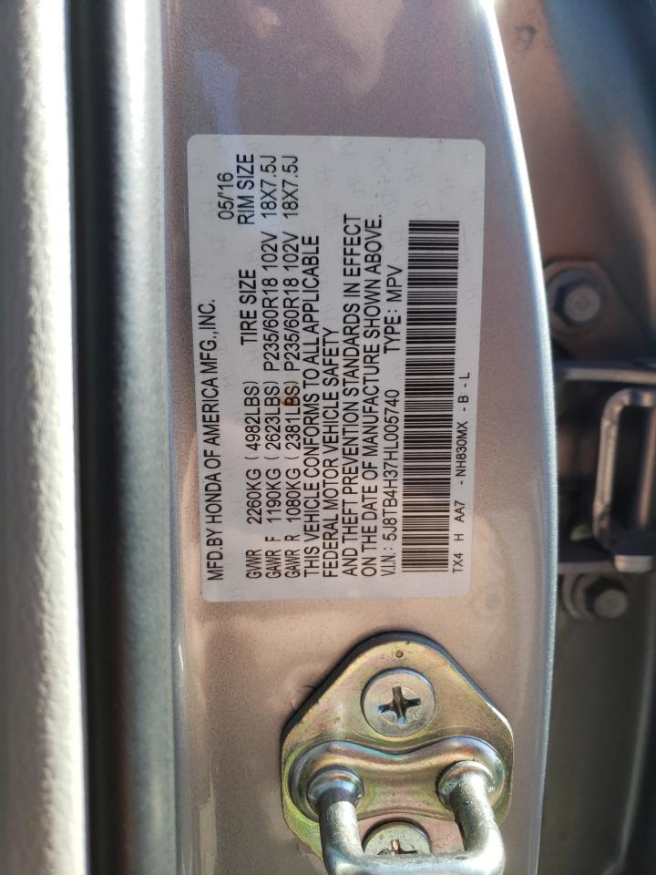 Photo 12 VIN: 5J8TB4H37HL005740 - ACURA RDX 