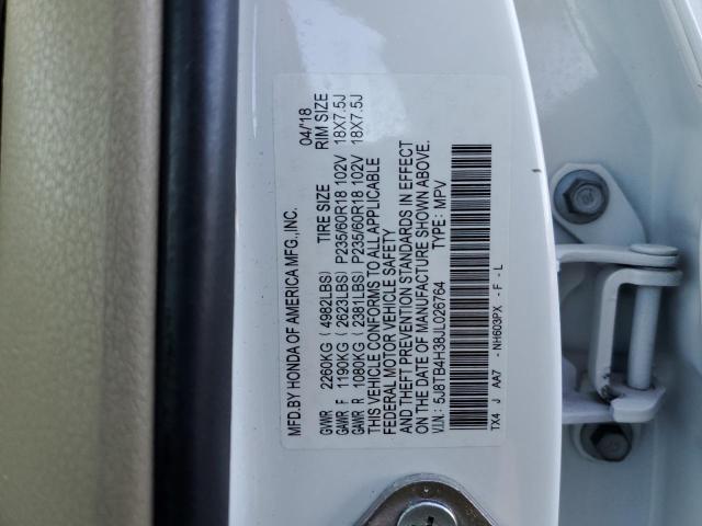 Photo 9 VIN: 5J8TB4H38JL026764 - ACURA RDX 