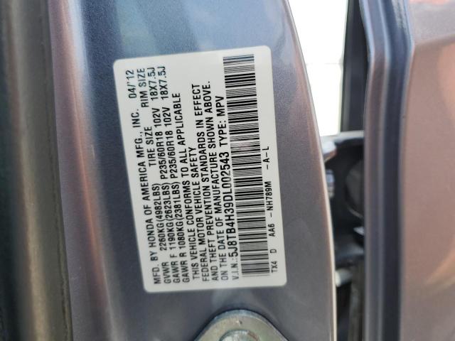 Photo 9 VIN: 5J8TB4H39DL002543 - ACURA RDX 