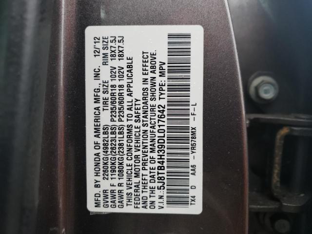 Photo 11 VIN: 5J8TB4H39DL017642 - ACURA RDX 