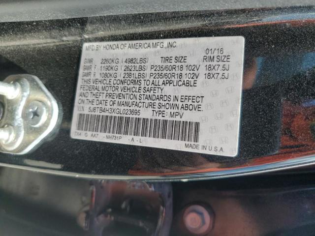 Photo 13 VIN: 5J8TB4H3XGL023695 - ACURA RDX 