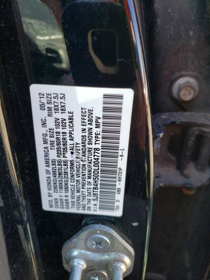 Photo 12 VIN: 5J8TB4H50DL004778 - ACURA RDX 