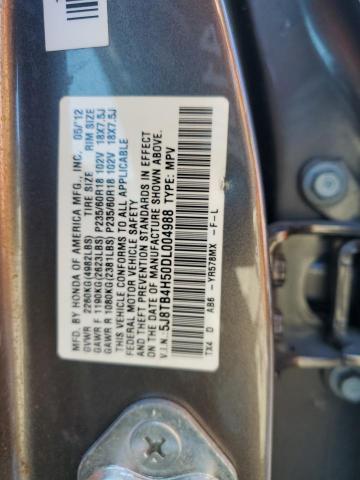 Photo 12 VIN: 5J8TB4H50DL004988 - ACURA RDX TECHNO 