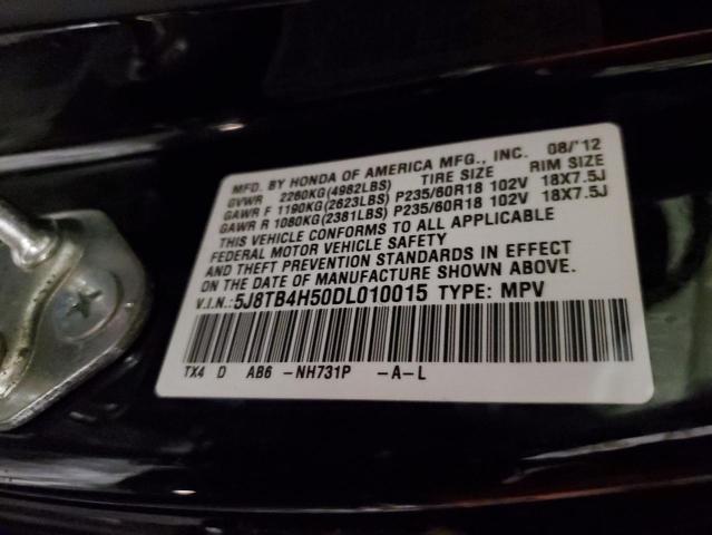 Photo 11 VIN: 5J8TB4H50DL010015 - ACURA RDX 