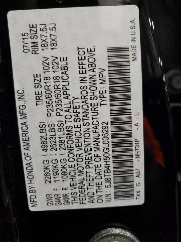 Photo 12 VIN: 5J8TB4H50GL006292 - ACURA RDX 