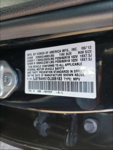 Photo 9 VIN: 5J8TB4H51DL006183 - ACURA RDX TECHNO 