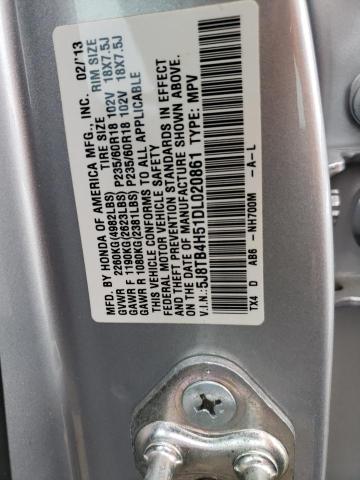 Photo 9 VIN: 5J8TB4H51DL020861 - ACURA RDX TECHNO 