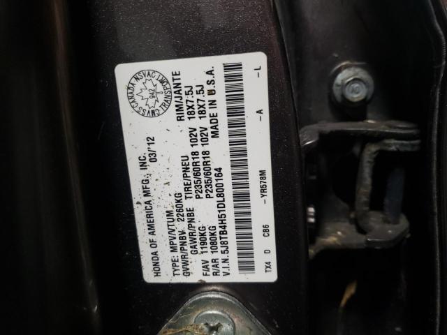 Photo 9 VIN: 5J8TB4H51DL800164 - ACURA RDX TECHNO 