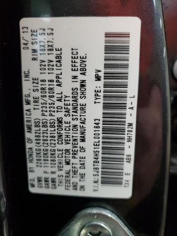 Photo 12 VIN: 5J8TB4H51EL001843 - ACURA RDX TECHNO 