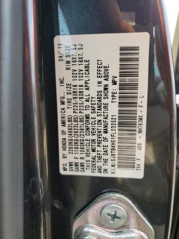 Photo 11 VIN: 5J8TB4H51FL030521 - ACURA RDX TECHNO 