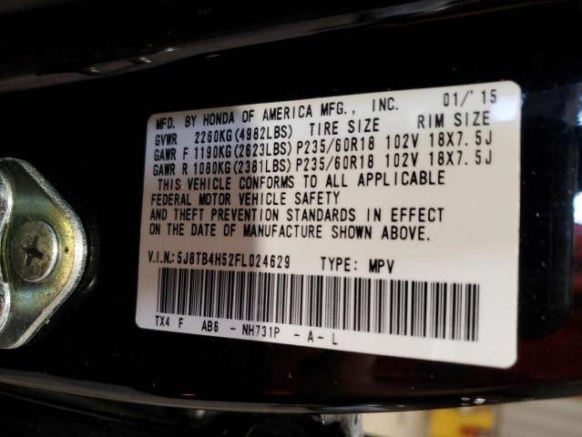 Photo 11 VIN: 5J8TB4H52FL024629 - ACURA RDX 