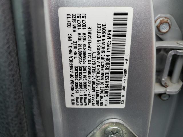 Photo 12 VIN: 5J8TB4H53DL020084 - ACURA RDX TECHNO 