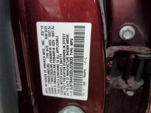 Photo 9 VIN: 5J8TB4H53DL023633 - ACURA RDX TECHNO 