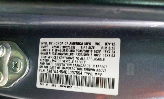 Photo 9 VIN: 5J8TB4H54DL007554 - ACURA RDX 